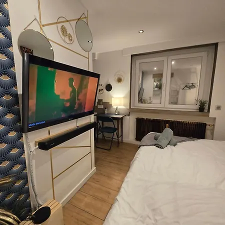 Apartament L'echappee Zen Sauna Privatif Et Shopping, Tram A Cote