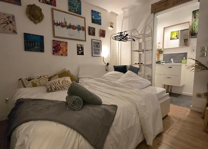 Daire L'echappee Zen Sauna Privatif Et Shopping, Tram A Cote